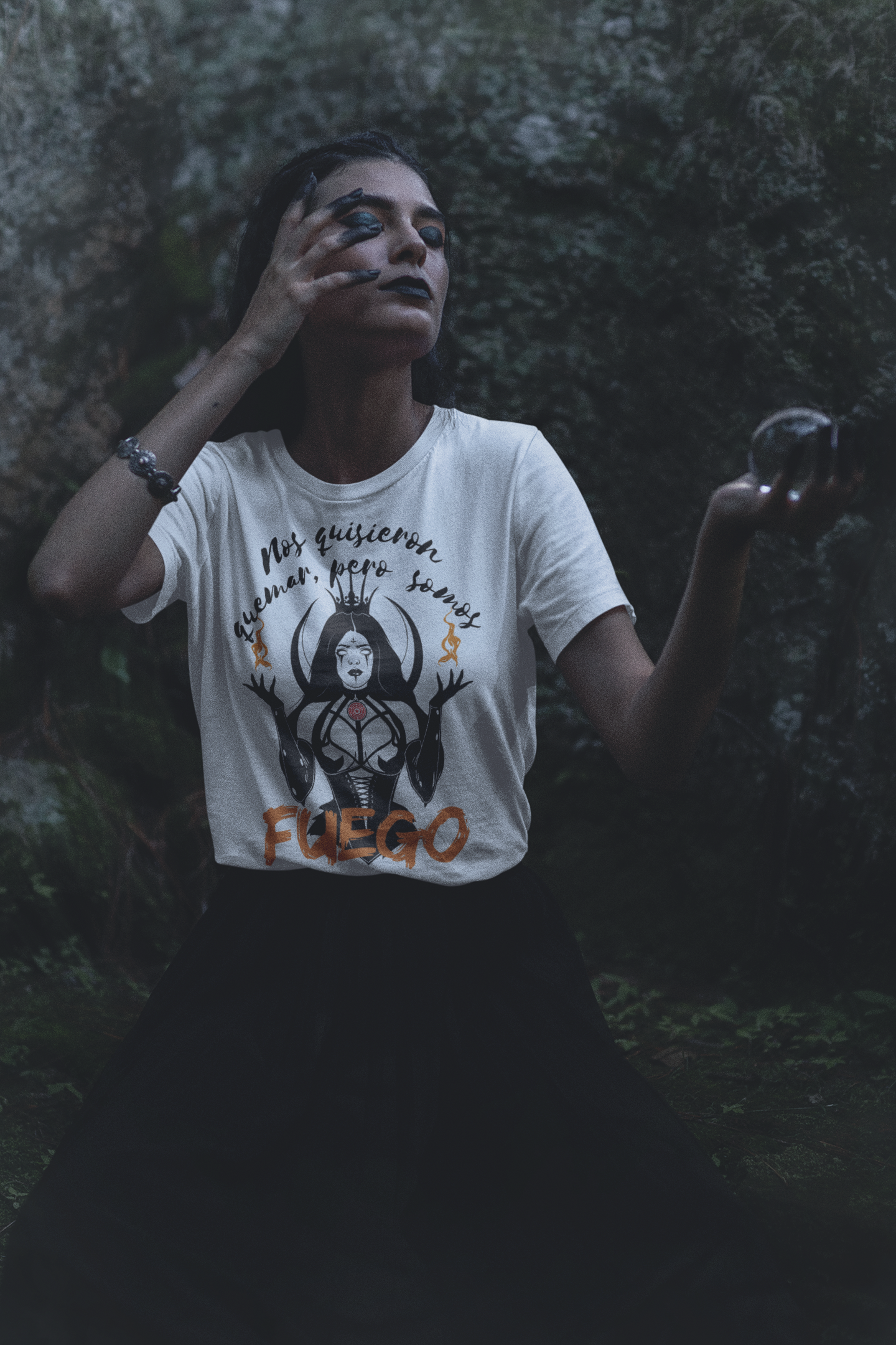 Playera nos quisieron quemar pero somos fuego.