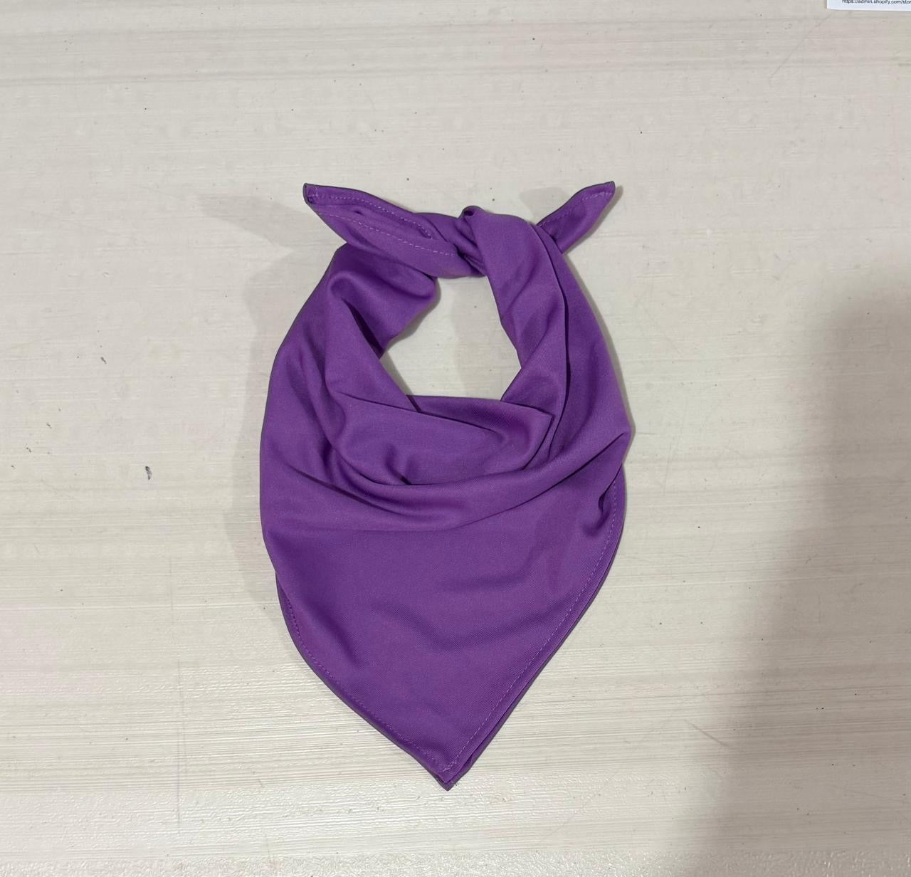 Pañuelo morado 8M💜 eres fuerte, mágica y mereces todo , tela Bombay premium.