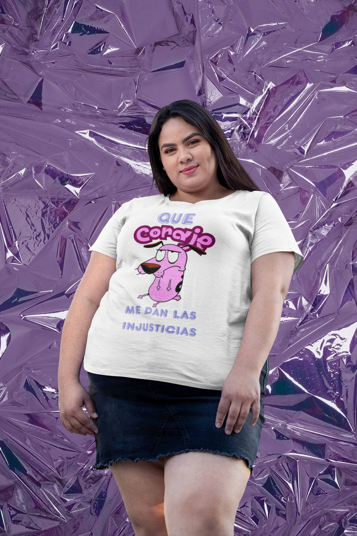 Playera que coraje me dan las injusticias