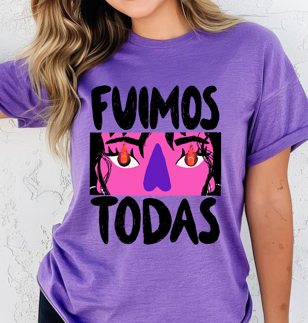 Blusa morada fuimos todas
