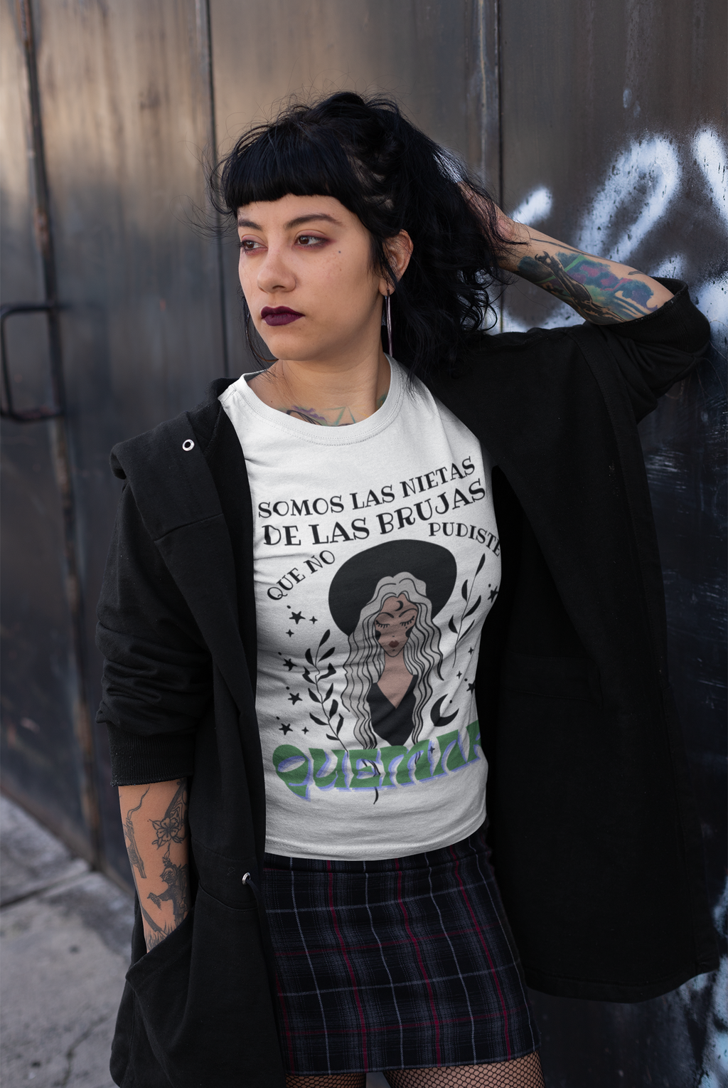 Playera somos las nietas de las brujas que no pudiste quemar.