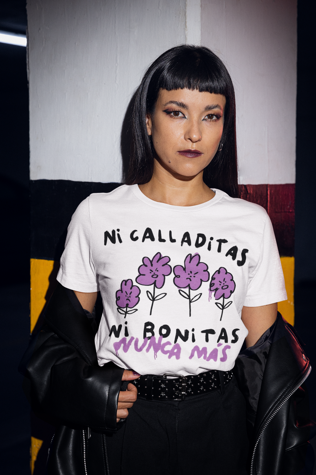 Playera ni calladitas ni bonitas