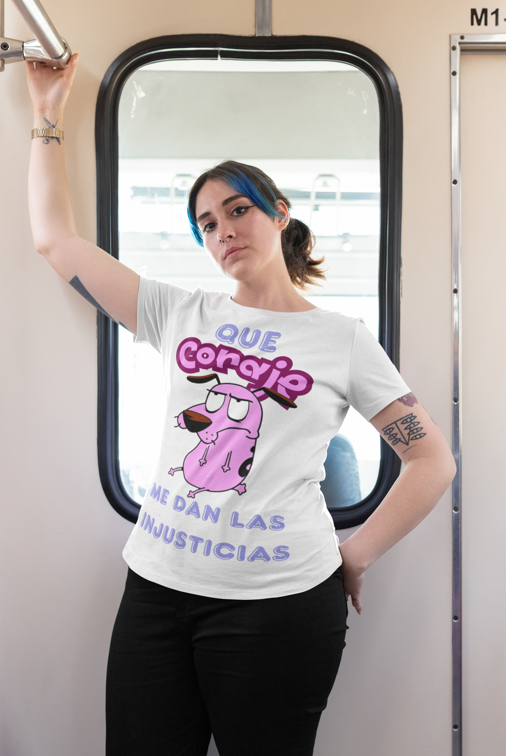 Playera que coraje me dan las injusticias