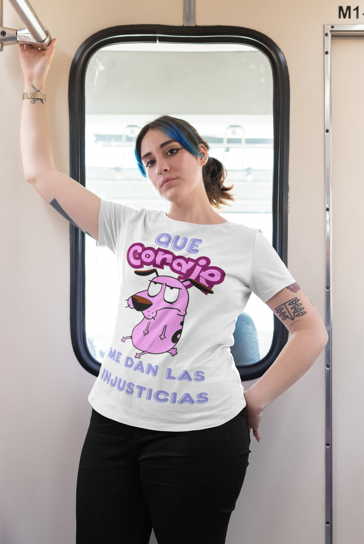 Playera que coraje me dan las injusticias