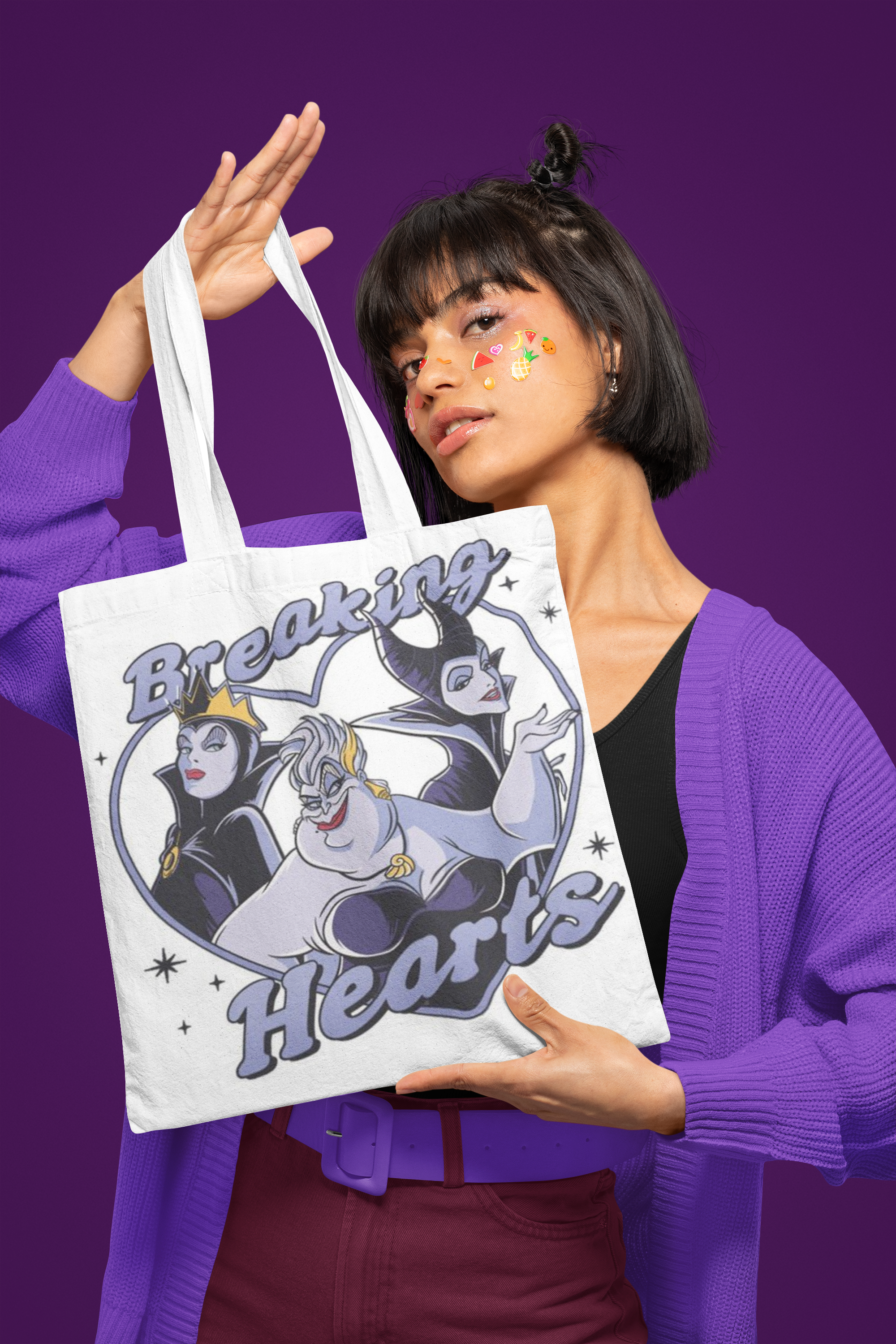Tote bag villanas breaking hearts