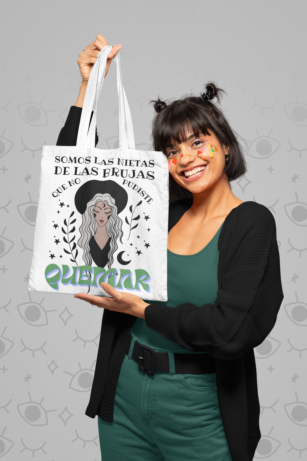 Tote bag somos las nietas de las brujas que no pudiste quemar.