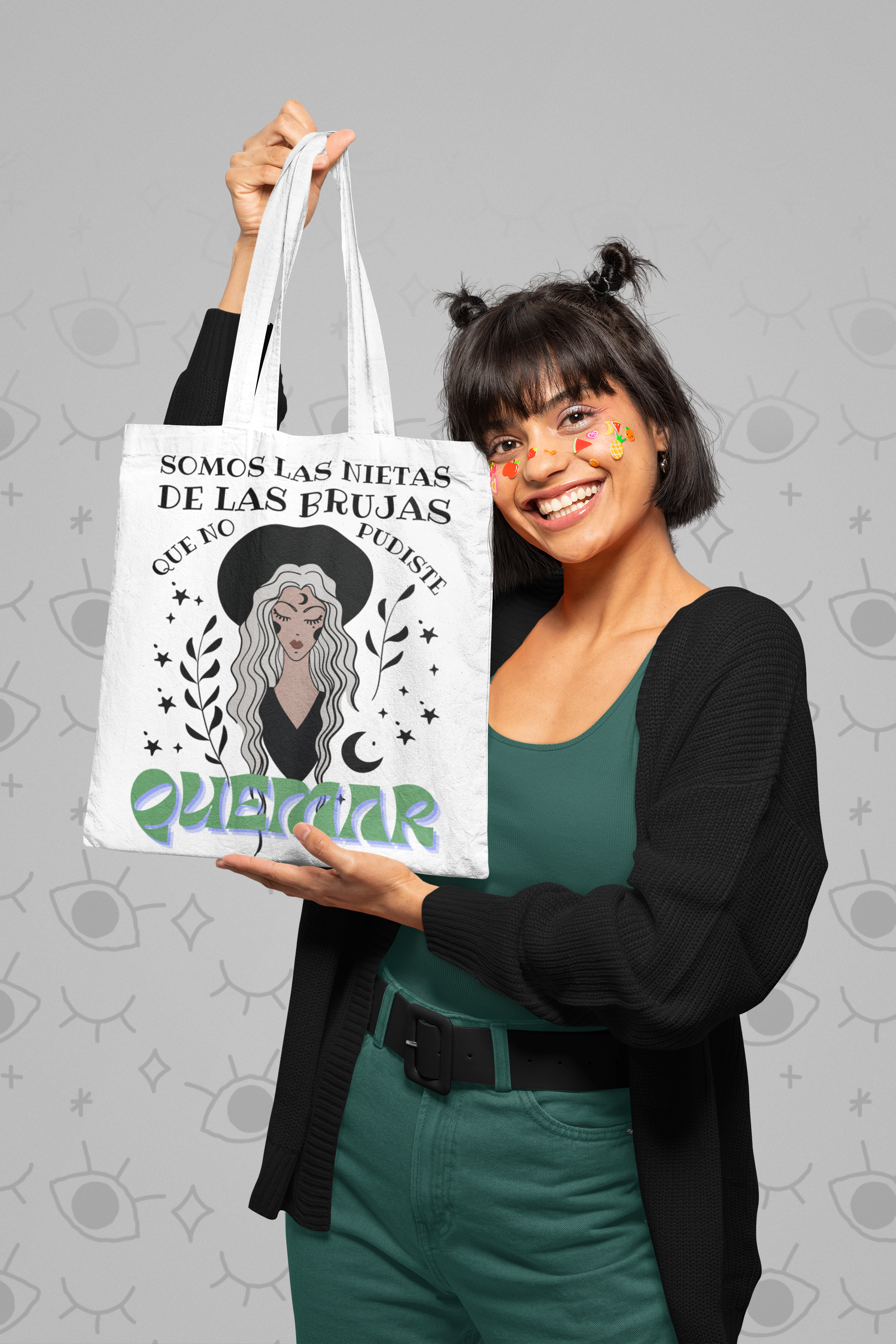 Tote bag somos las nietas de las brujas que no pudiste quemar.