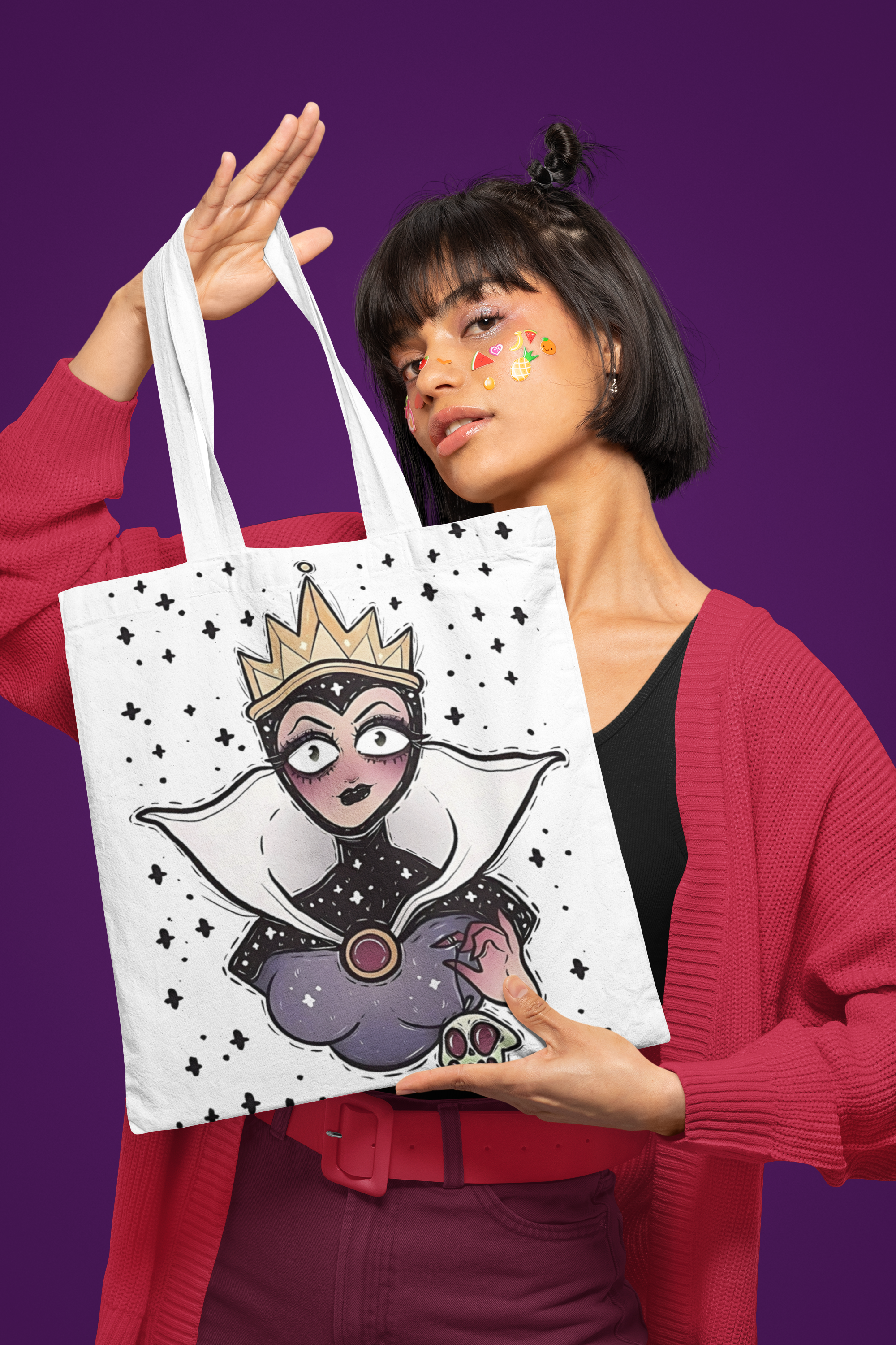 Tote bag villanas Reina malvada