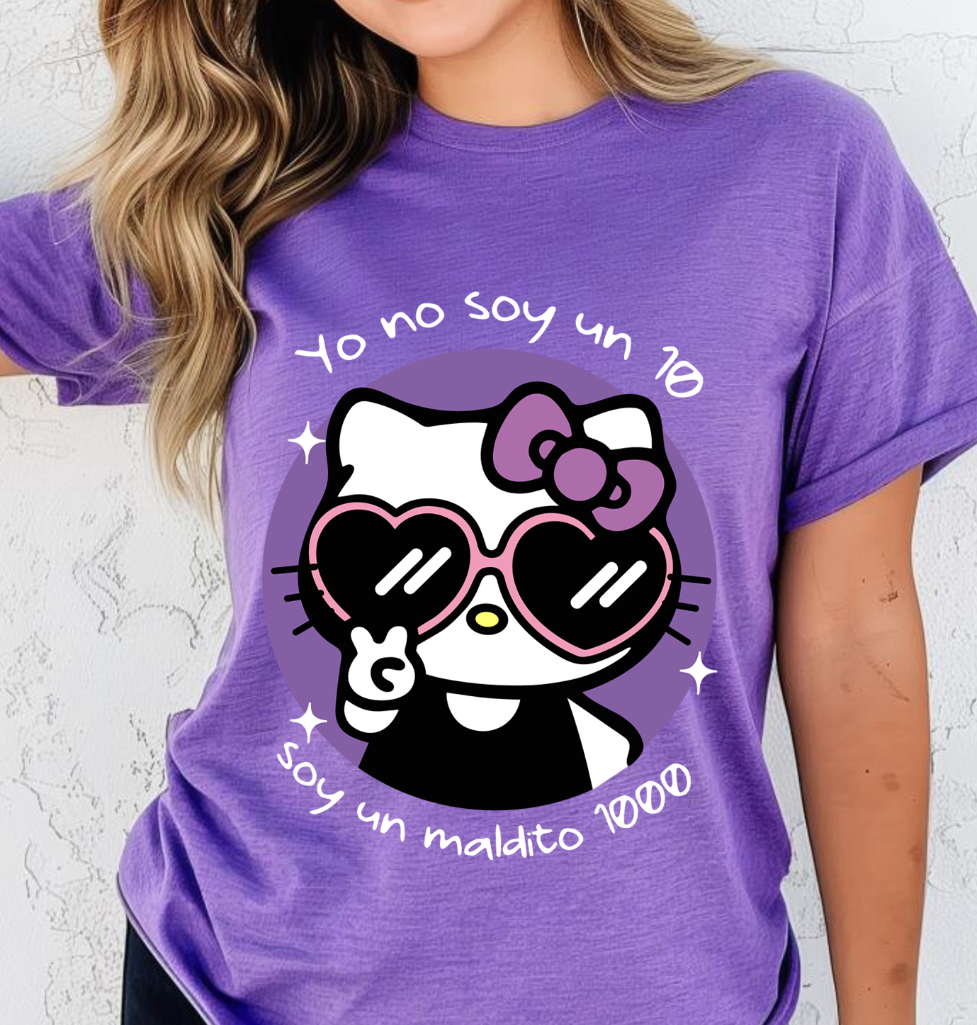 Blusa Kitty soy un maldito 1000
