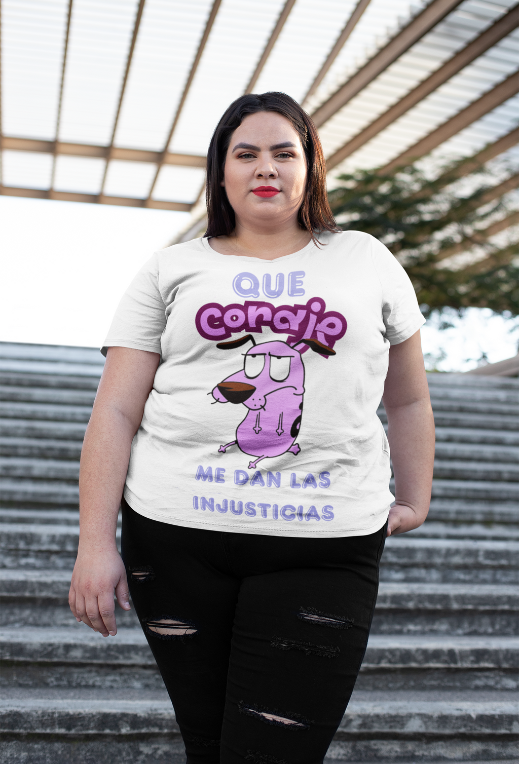 Playera que coraje me dan las injusticias