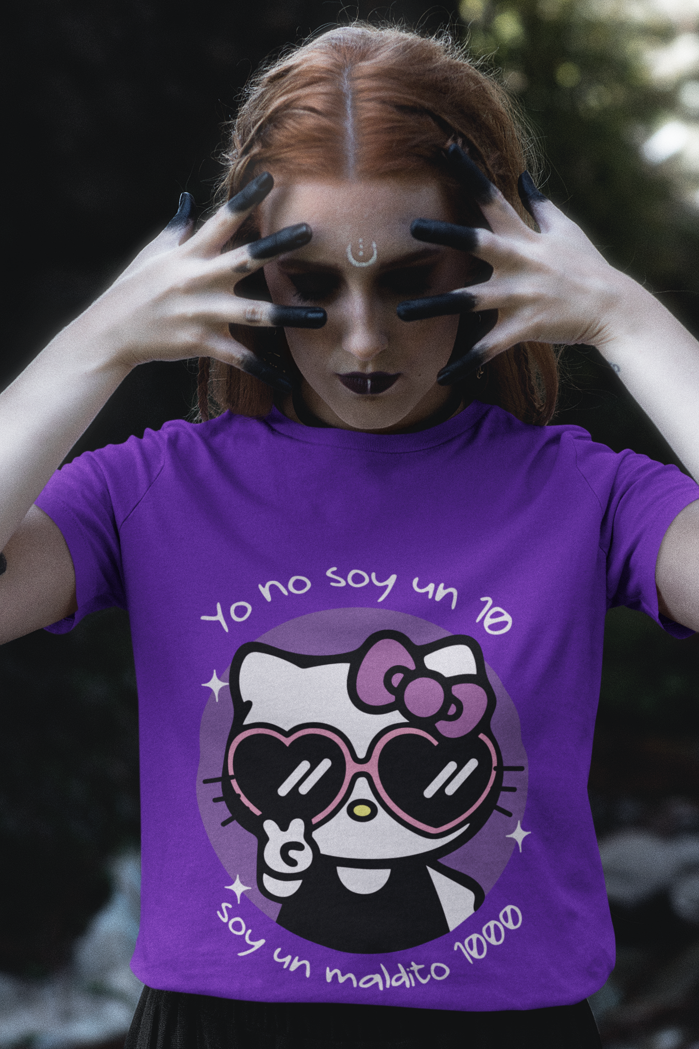 Blusa Kitty soy un maldito 1000