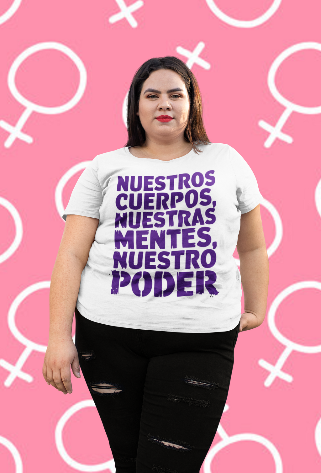 Playera nuestros cuerpos.