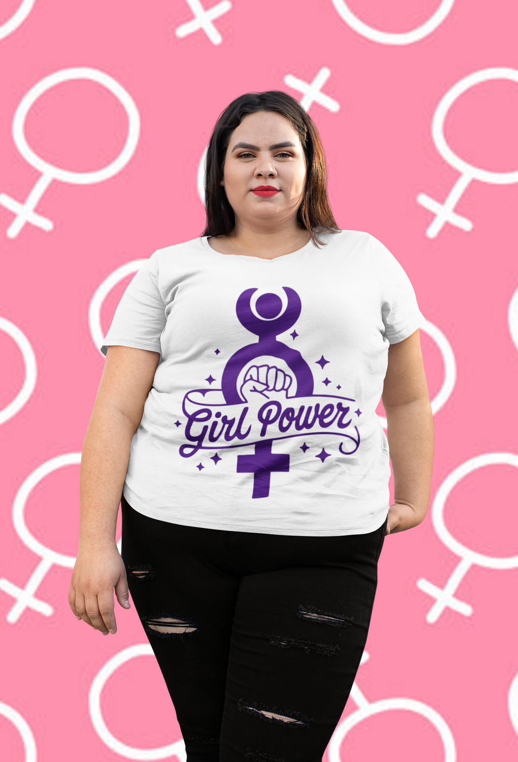 Playera girl power