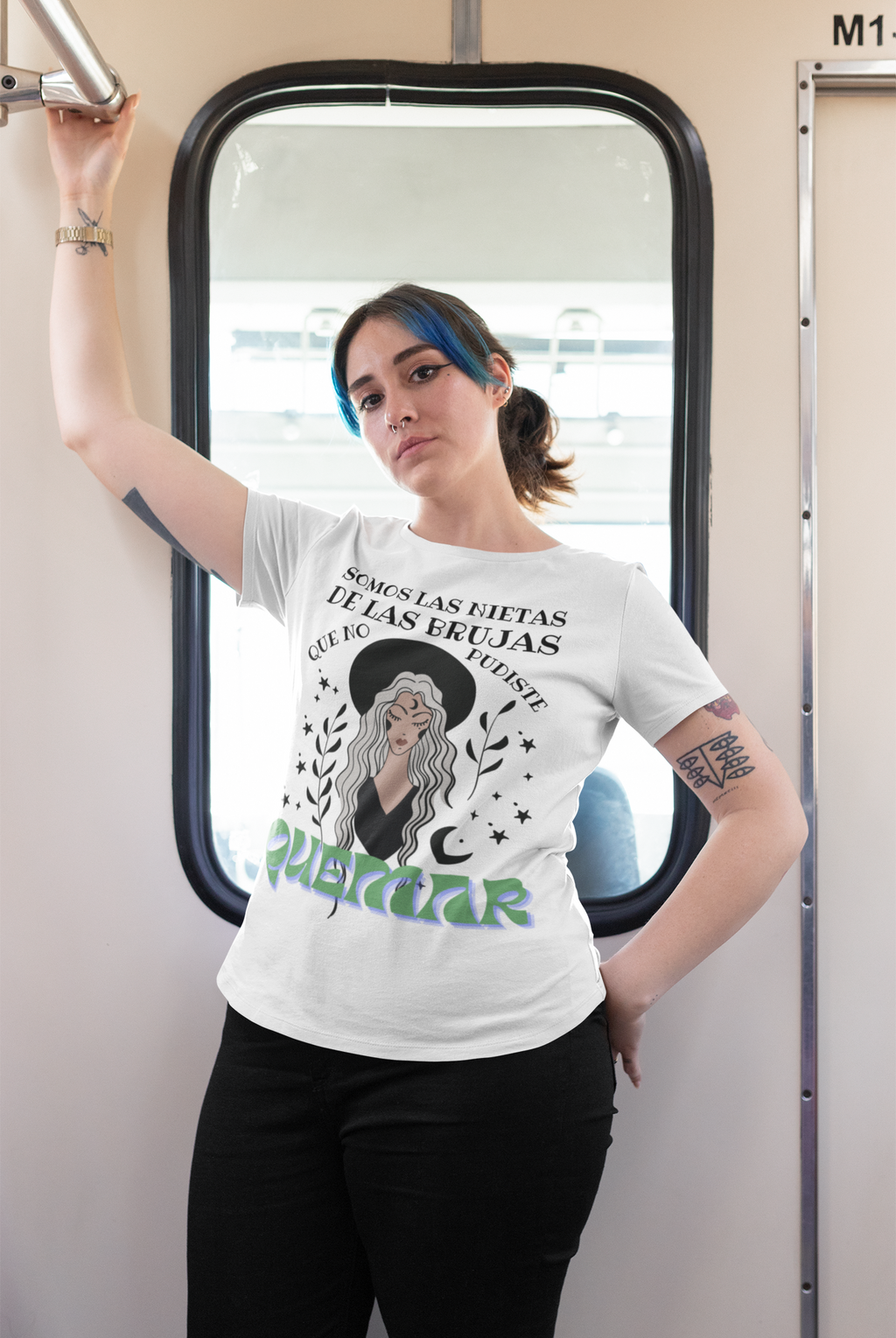 Playera somos las nietas de las brujas que no pudiste quemar.