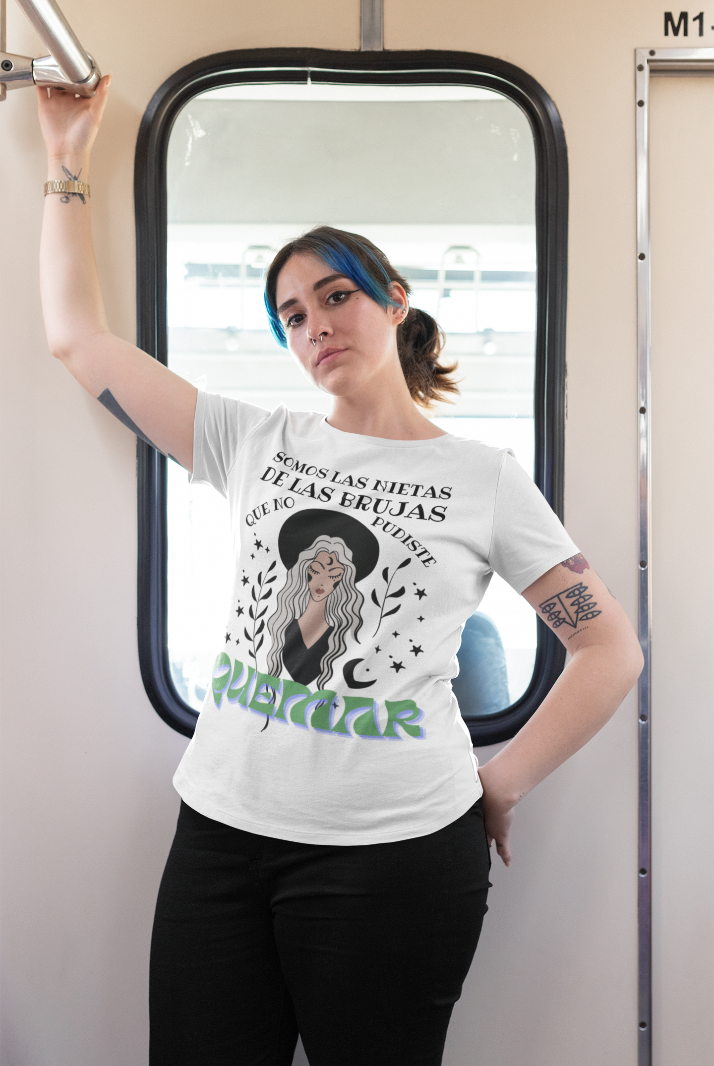 Playera somos las nietas de las brujas que no pudiste quemar.