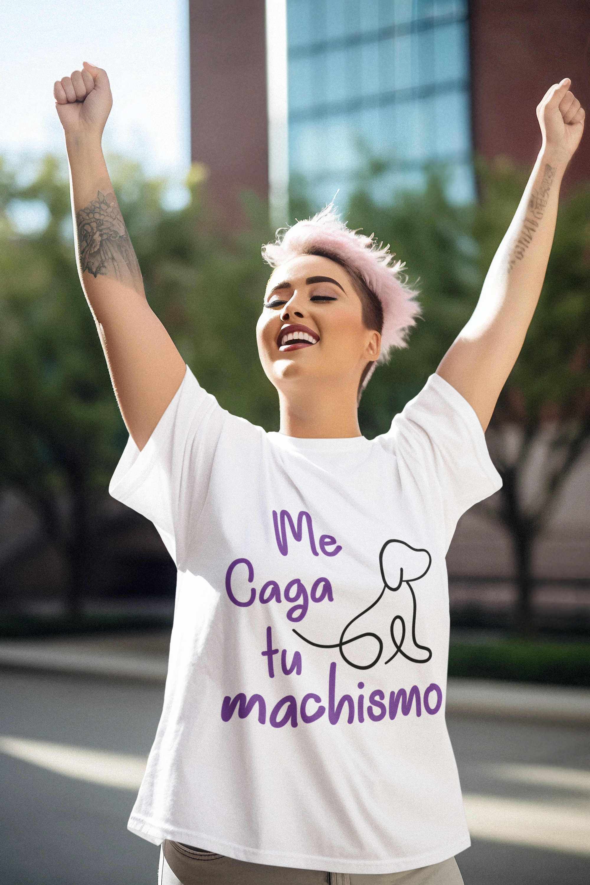 Playera me caga tu machismo.