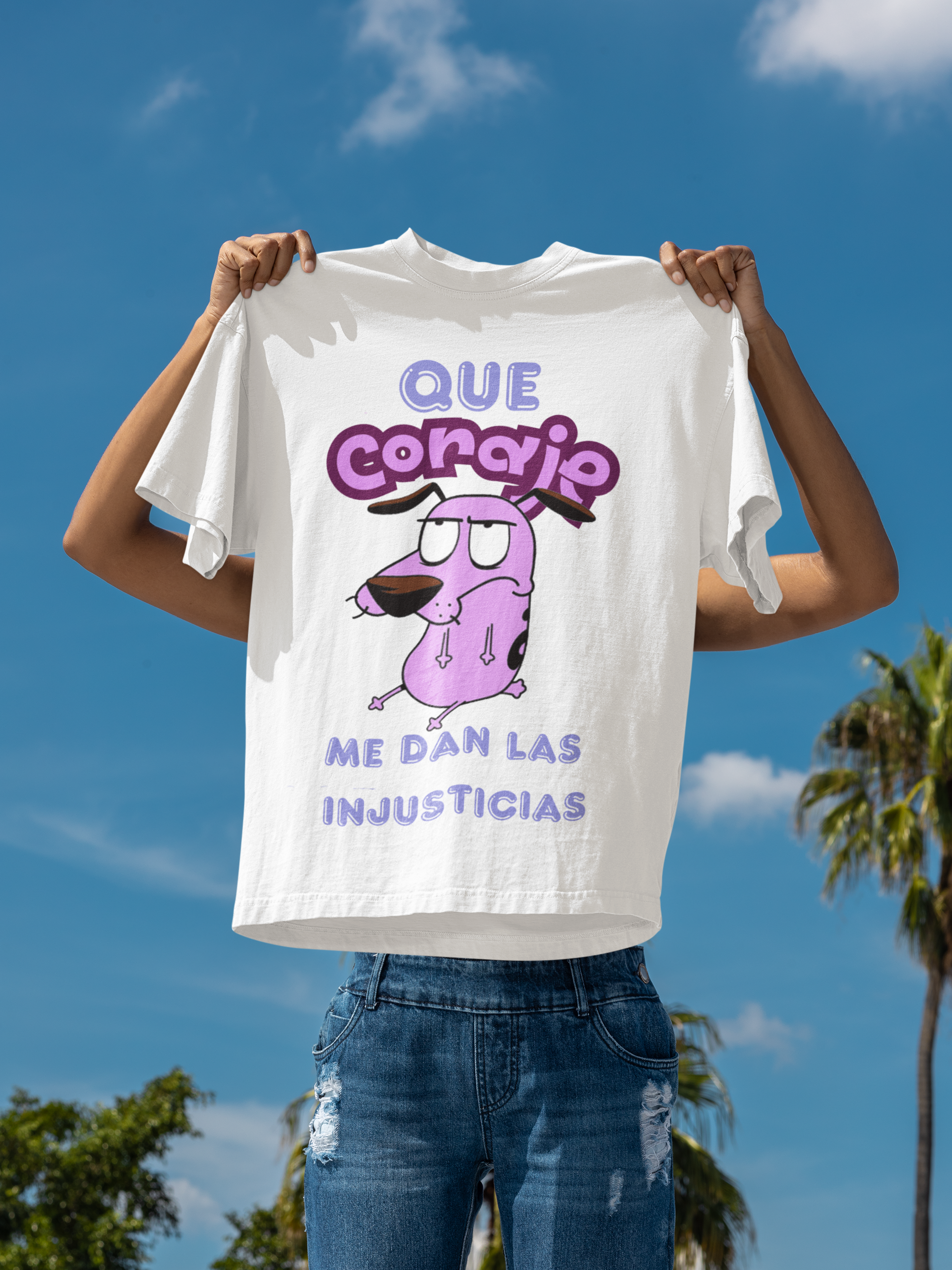 Playera que coraje me dan las injusticias